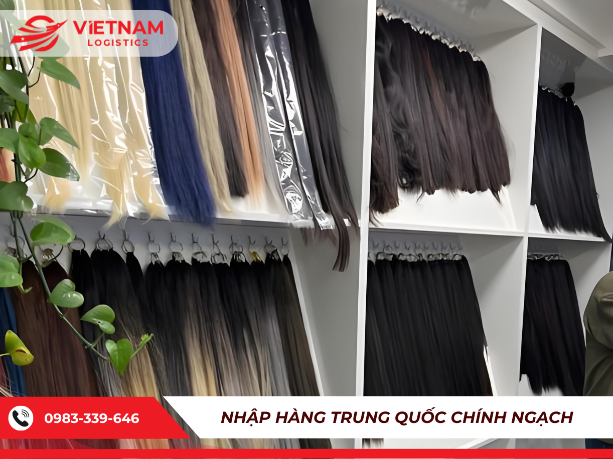 Uỷ thác nhập khẩu tóc giả Vietnam Logistics